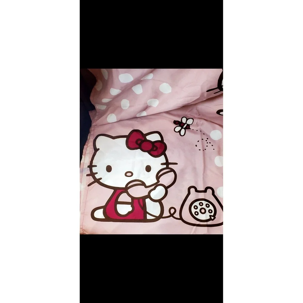 Hello Kitty Pink Curtain‎ Panel 68